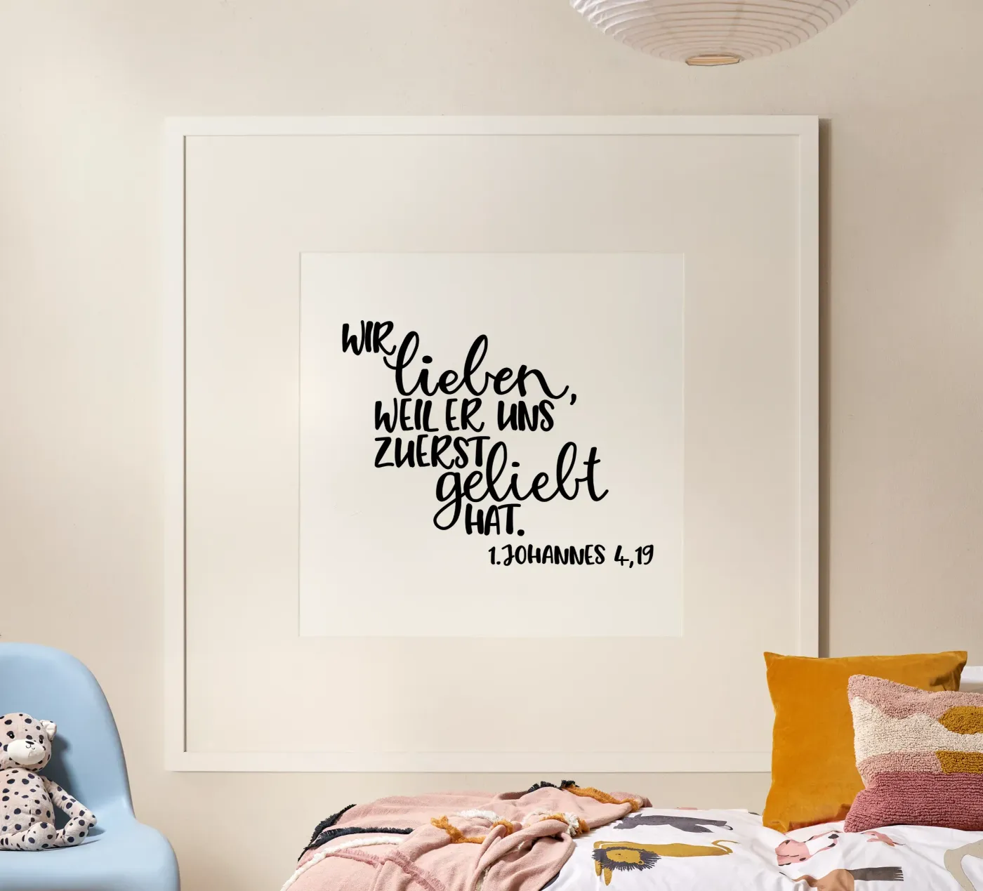 Liebe poster van Letters of Love