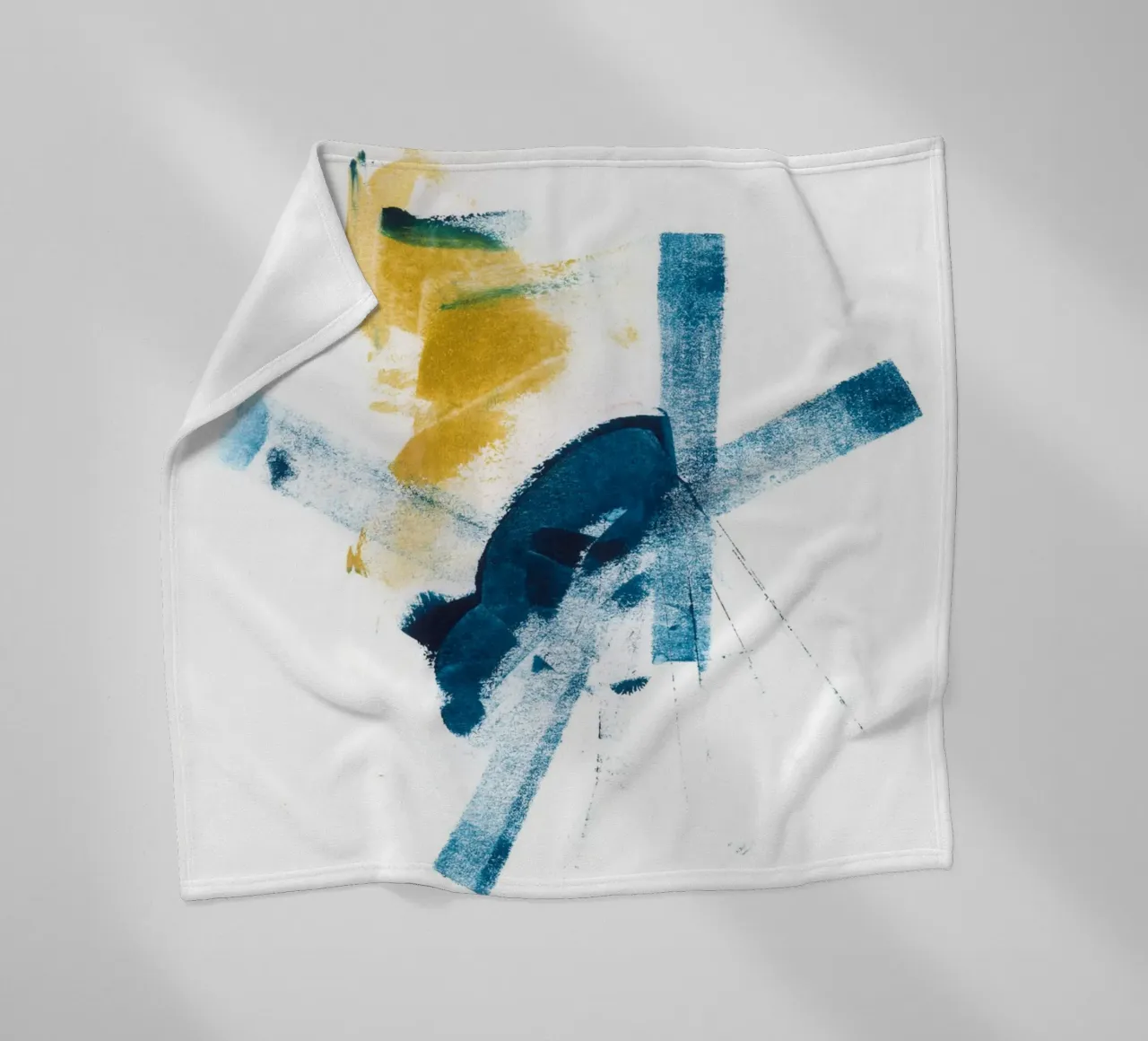 Dalprem Kaur Art - Ora è un momento eterno coperta in pile da The Artcircle