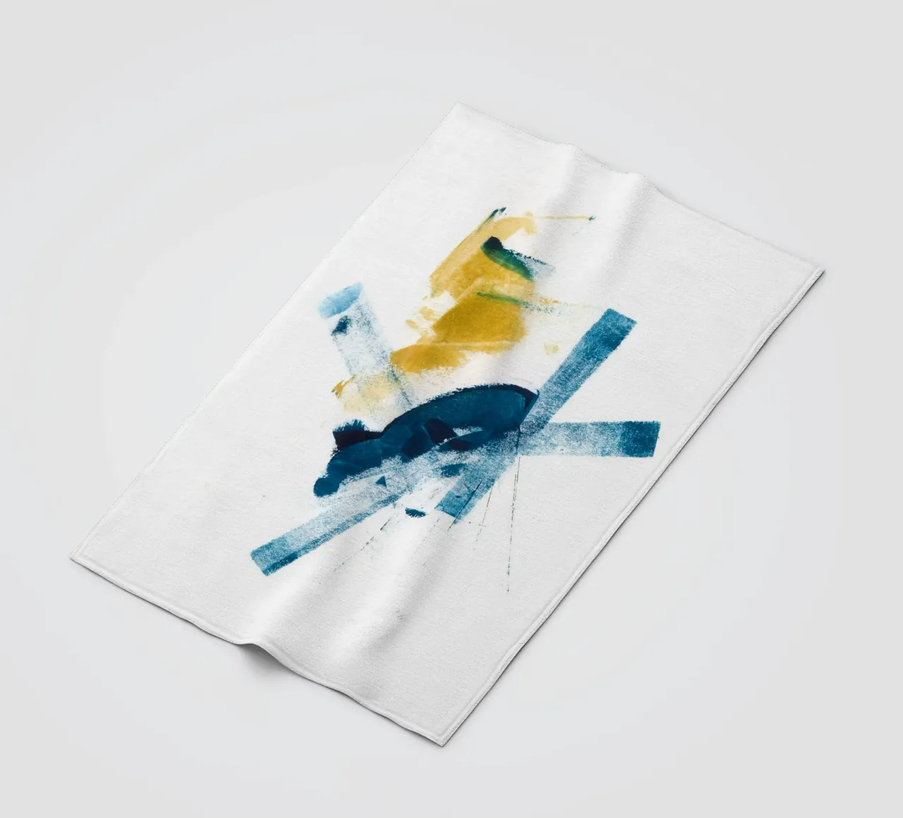 Dalprem Kaur Art - Ora è un momento eterno coperta in pile da The Artcircle