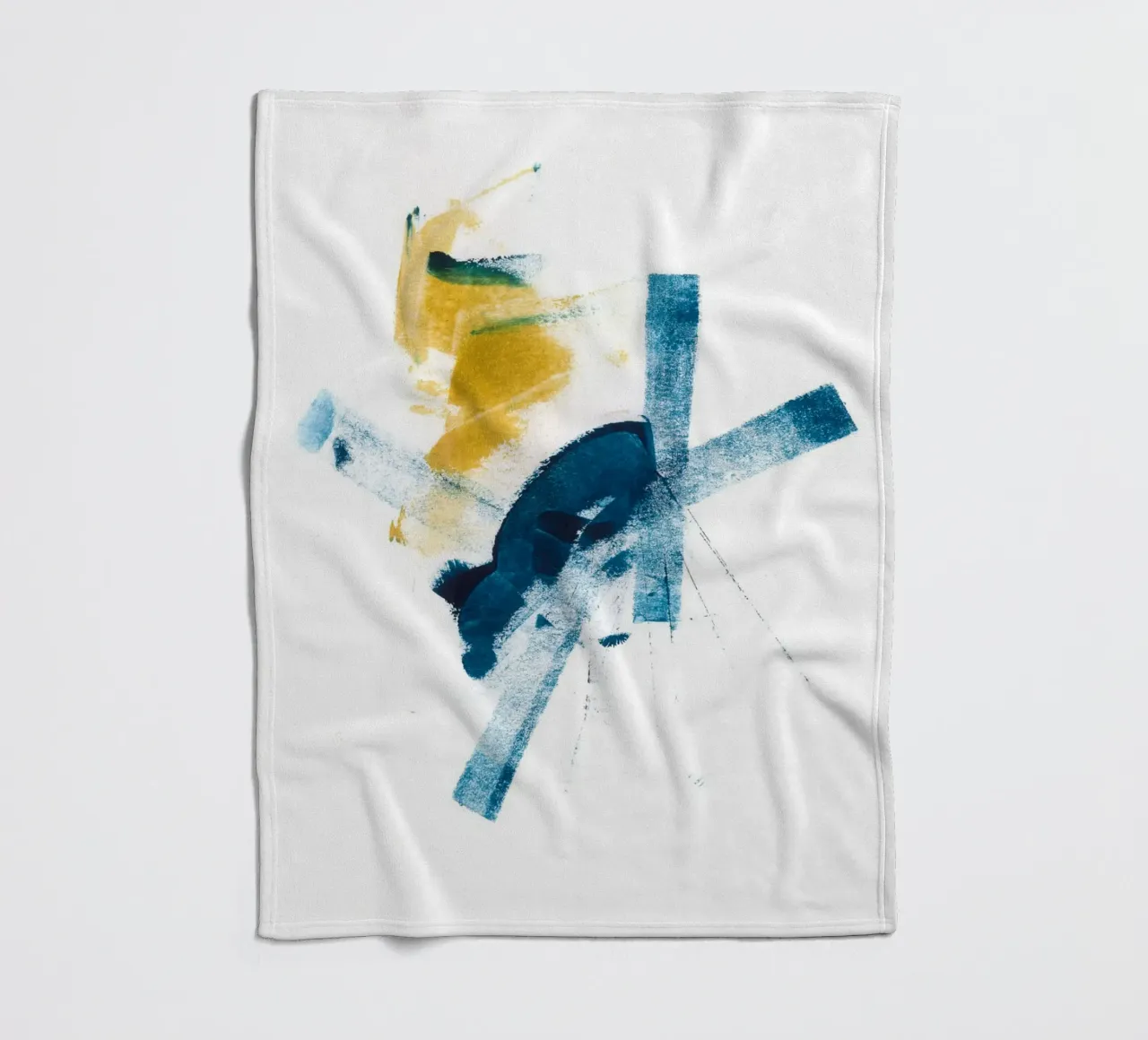 Dalprem Kaur Art - Ora è un momento eterno coperta in pile da The Artcircle