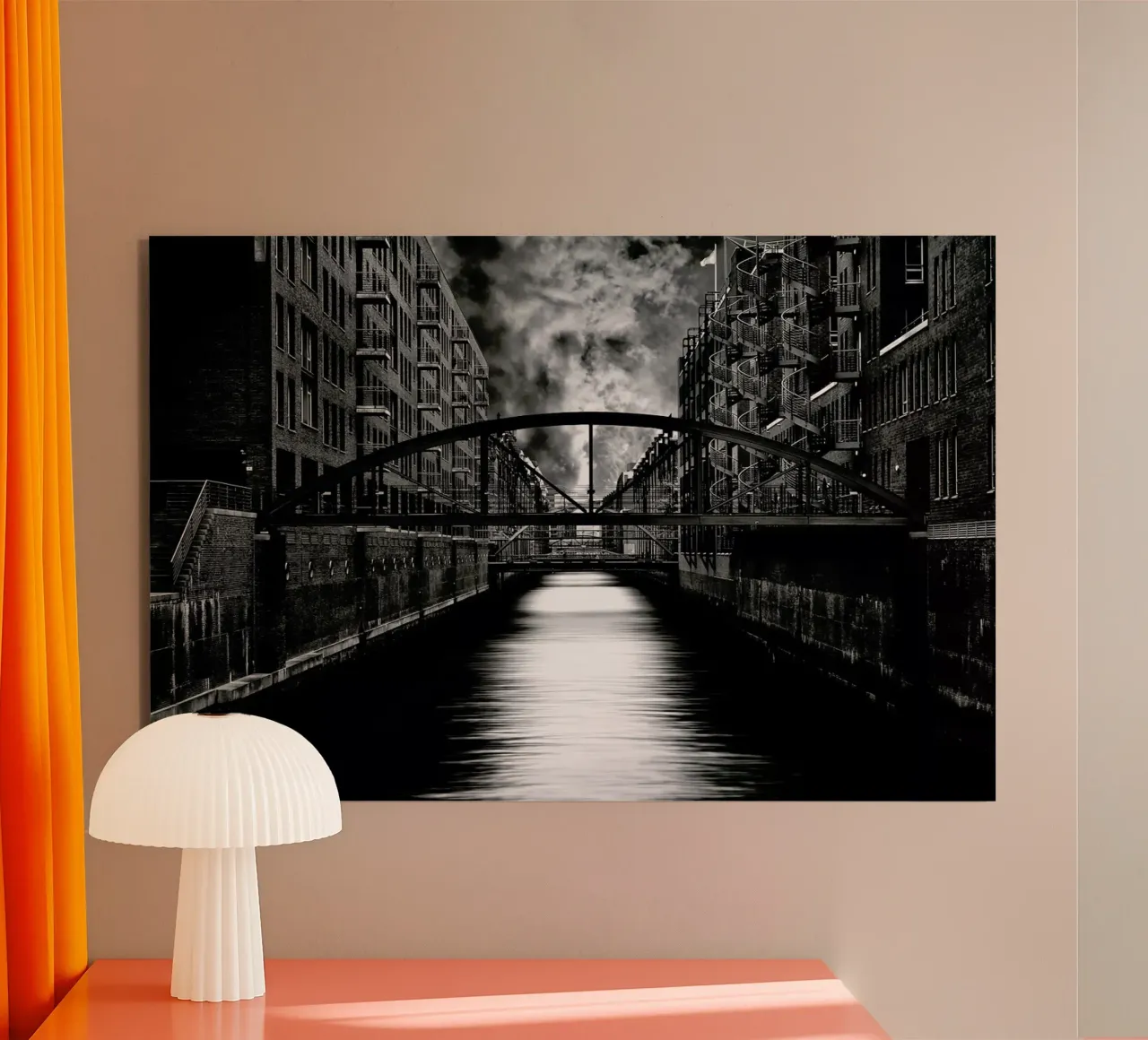 The other side of Hamburg - Stefan Eisele alluminio dibond da Pictufy