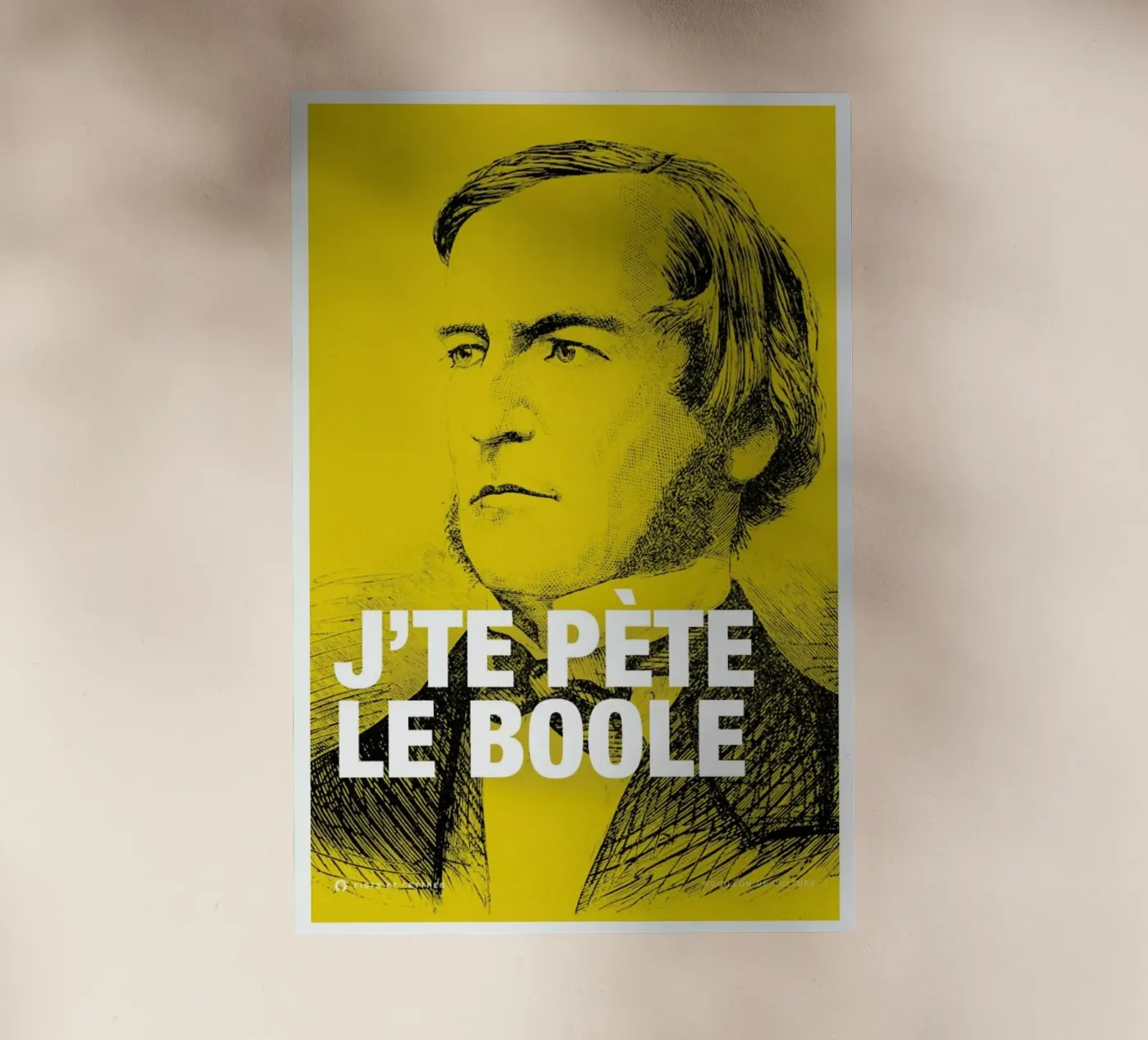 Boole pellicola backlit da Fists Et Lettres