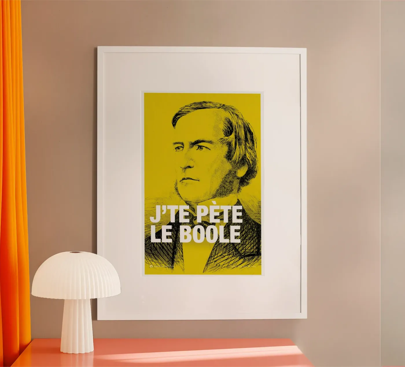 Boole poster da Fists Et Lettres