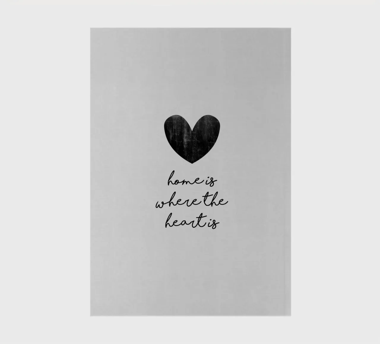 Home Is Where The Heart Is notebook by Orara Studio