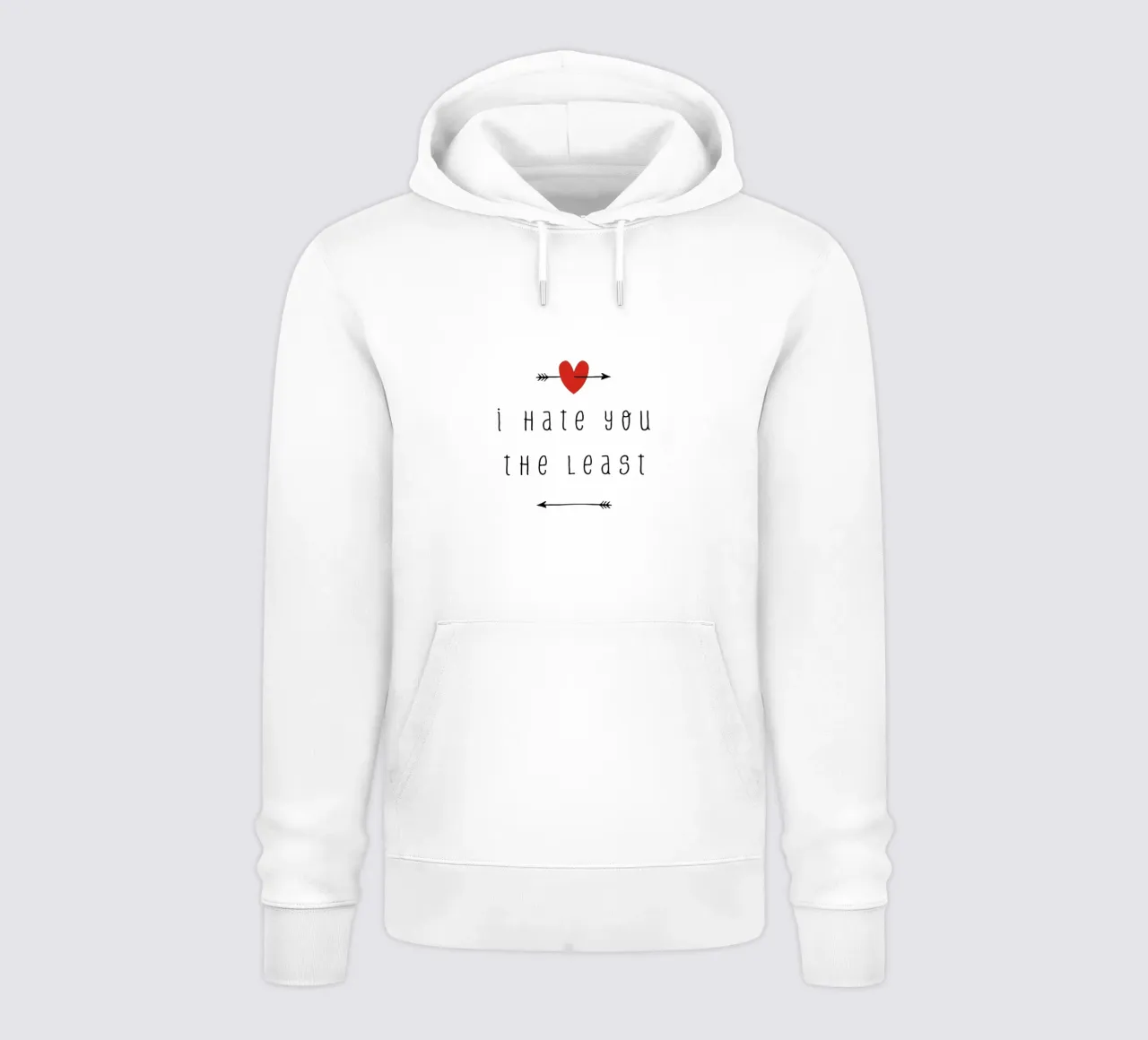 Lo que menos te odio sudadera con capucha de Orara Studio