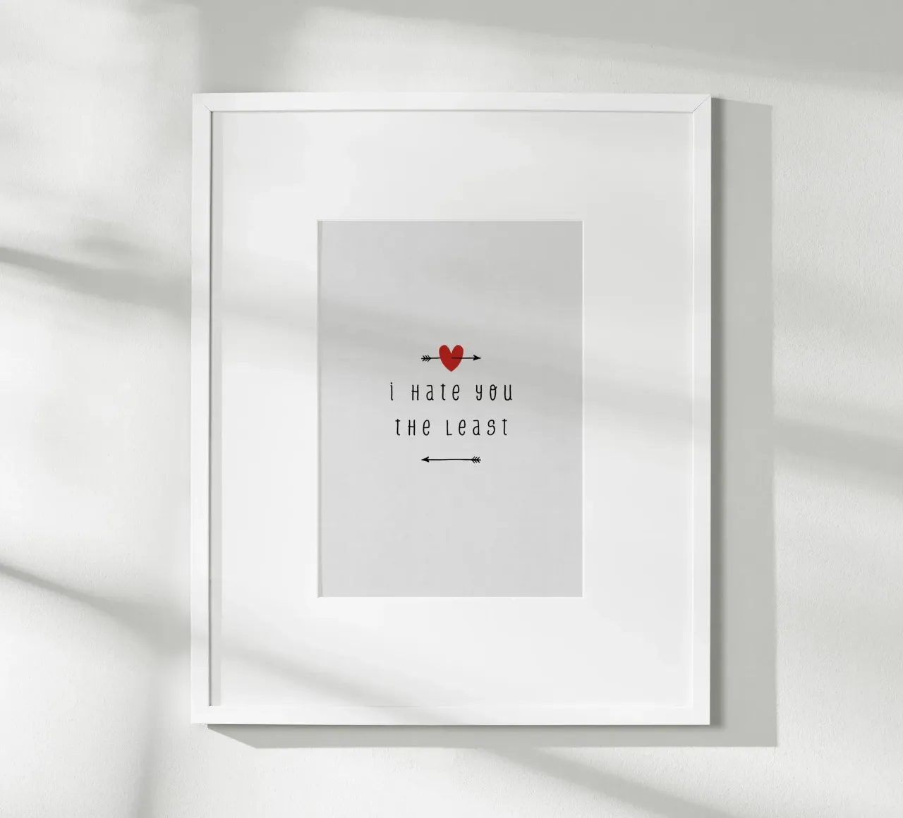 Ti odio di meno carta hahnemühle da Orara Studio