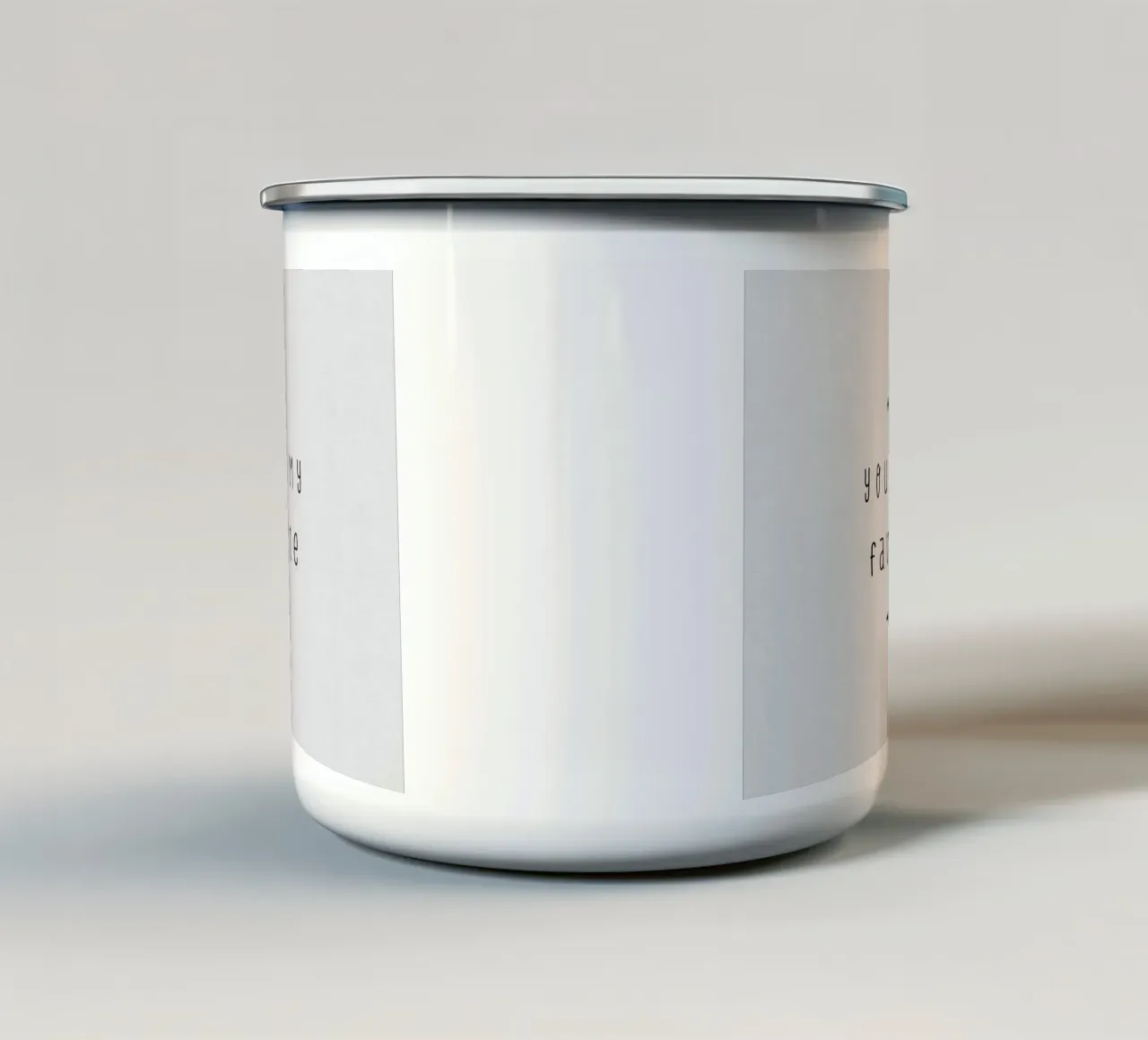Tu sei il mio preferito tazza in smalto da Orara Studio