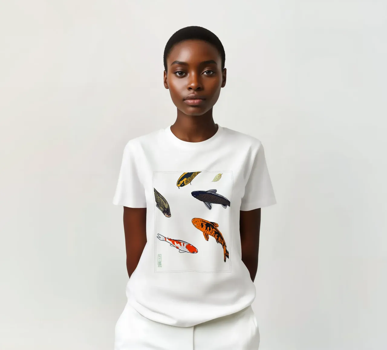 Koi t-shirt by Asobōze