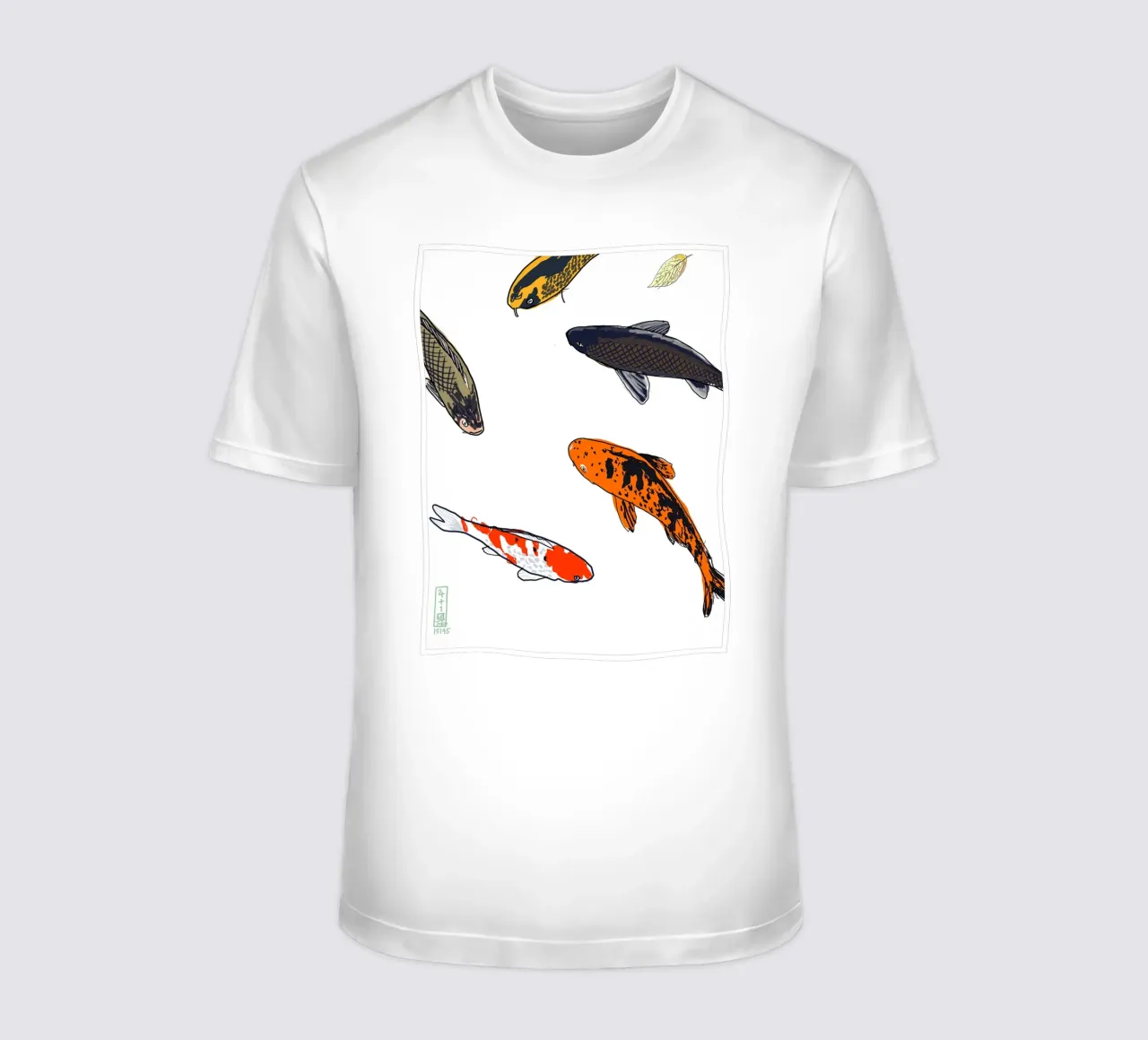 Koi t-shirt by Asobōze