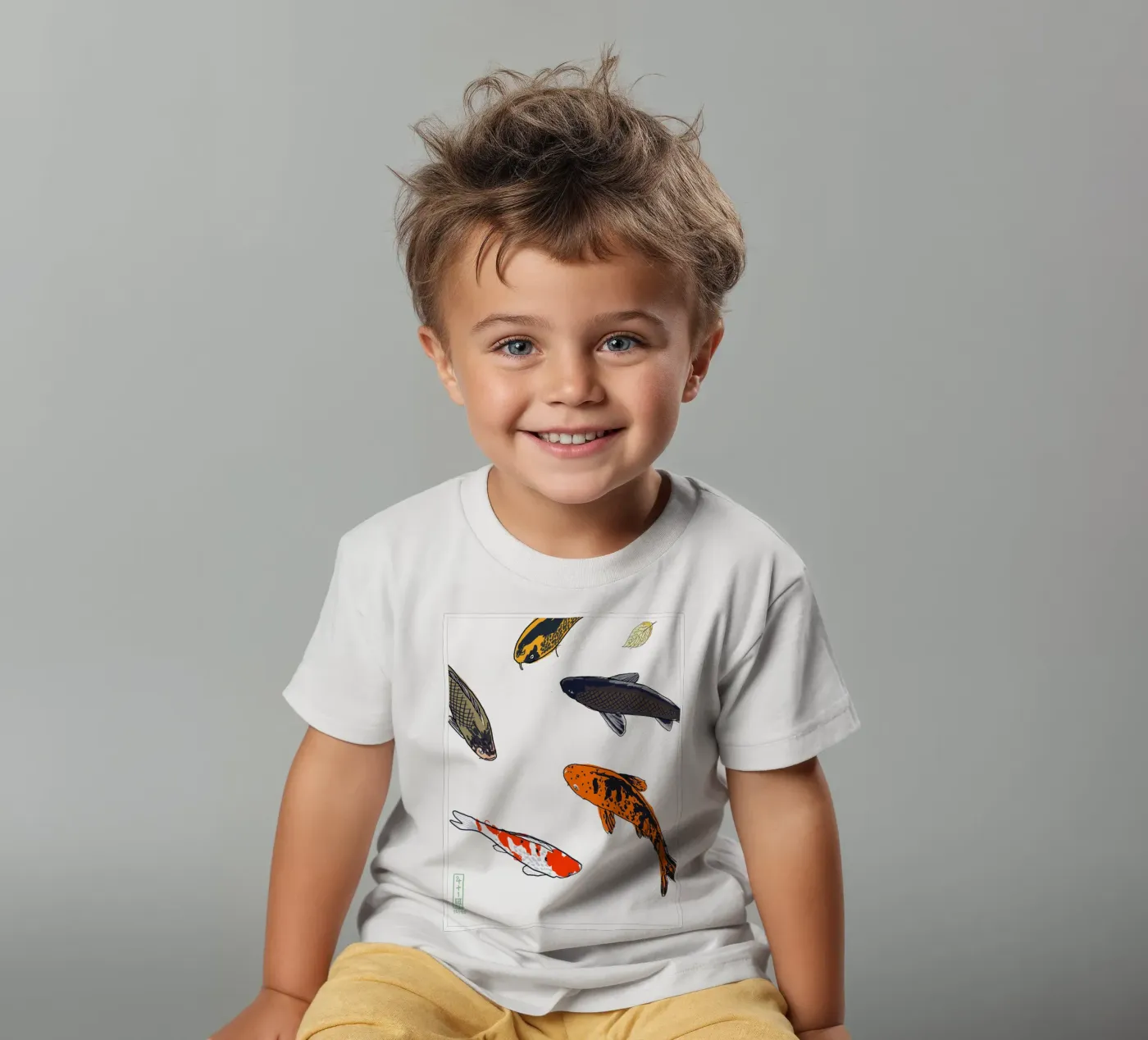 Koi t-shirt bambini da Asobōze