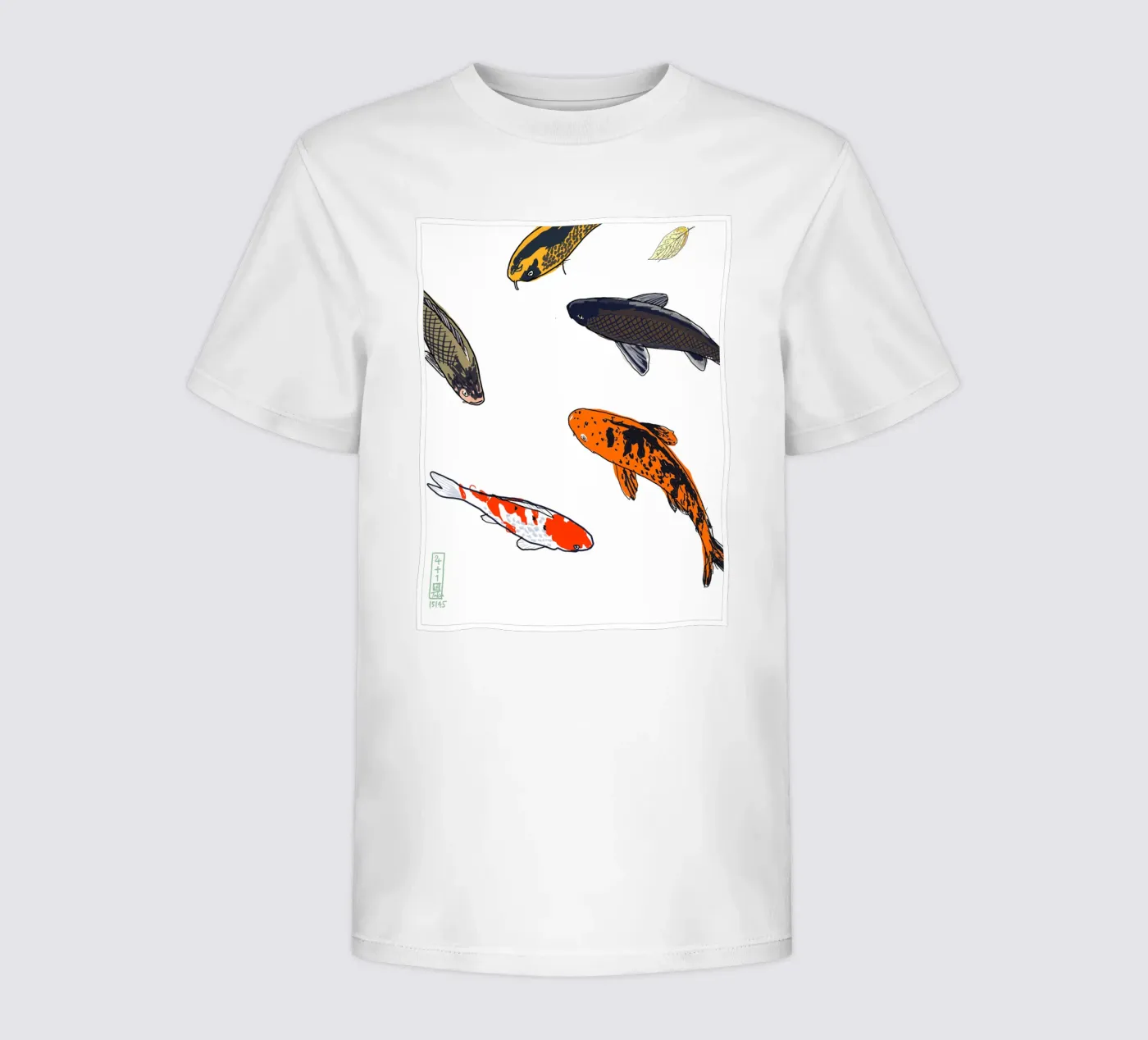 Koi t-shirt bambini da Asobōze
