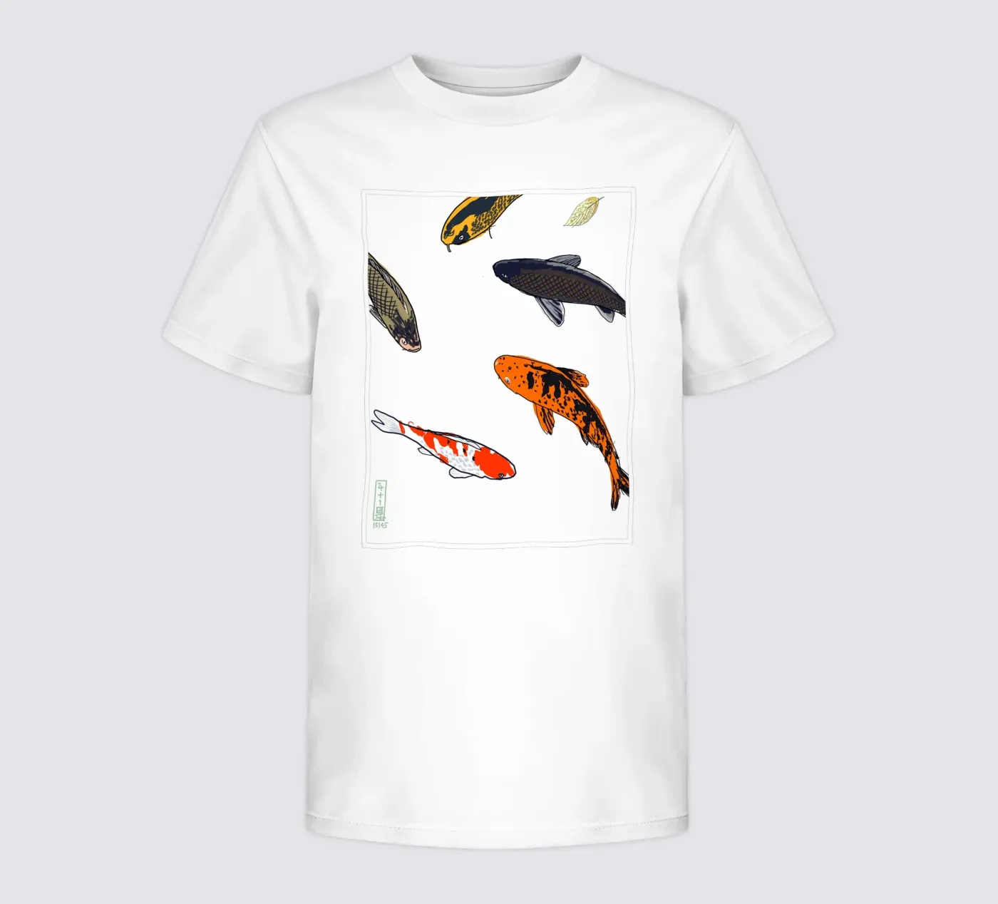 Koi t-shirt bambini da Asobōze