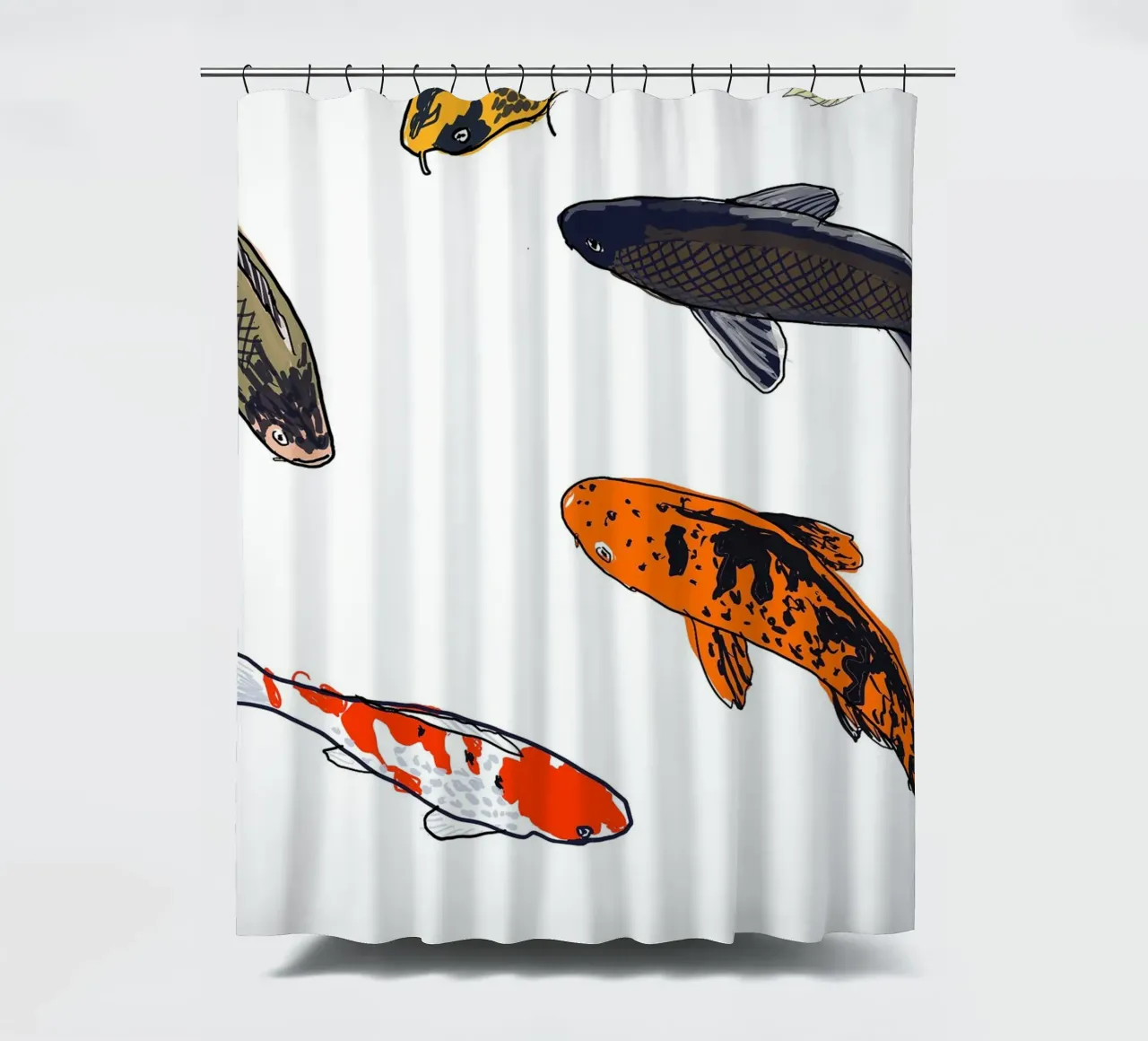 Koi Duschvorhang von Asobōze