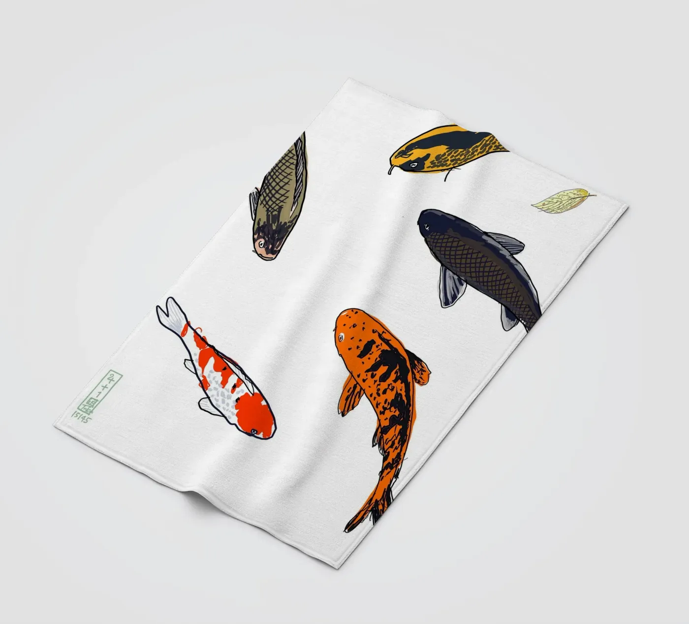 Koi Fleecedecke von Asobōze