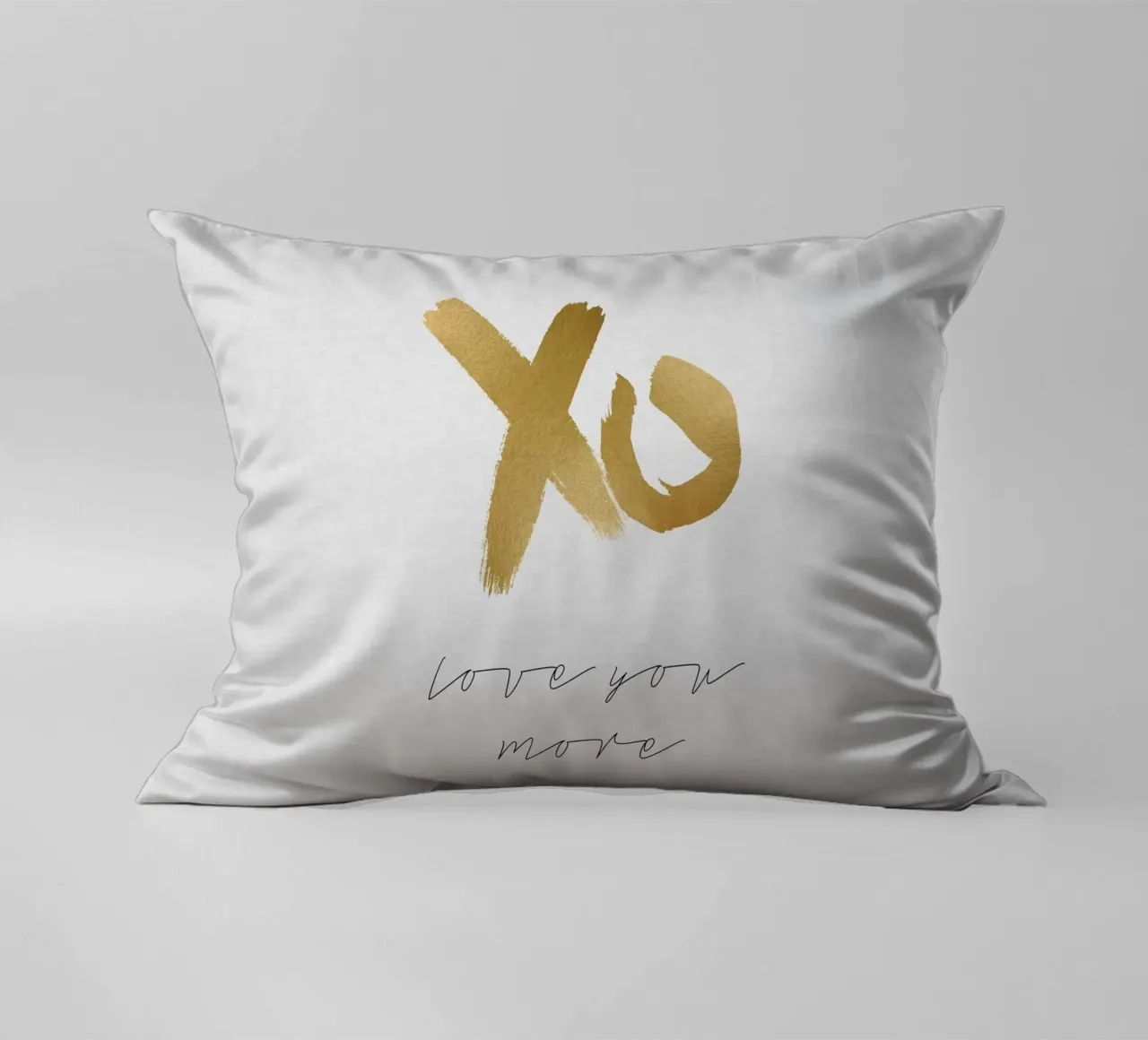 Love You More decorative cushion by Orara Studio