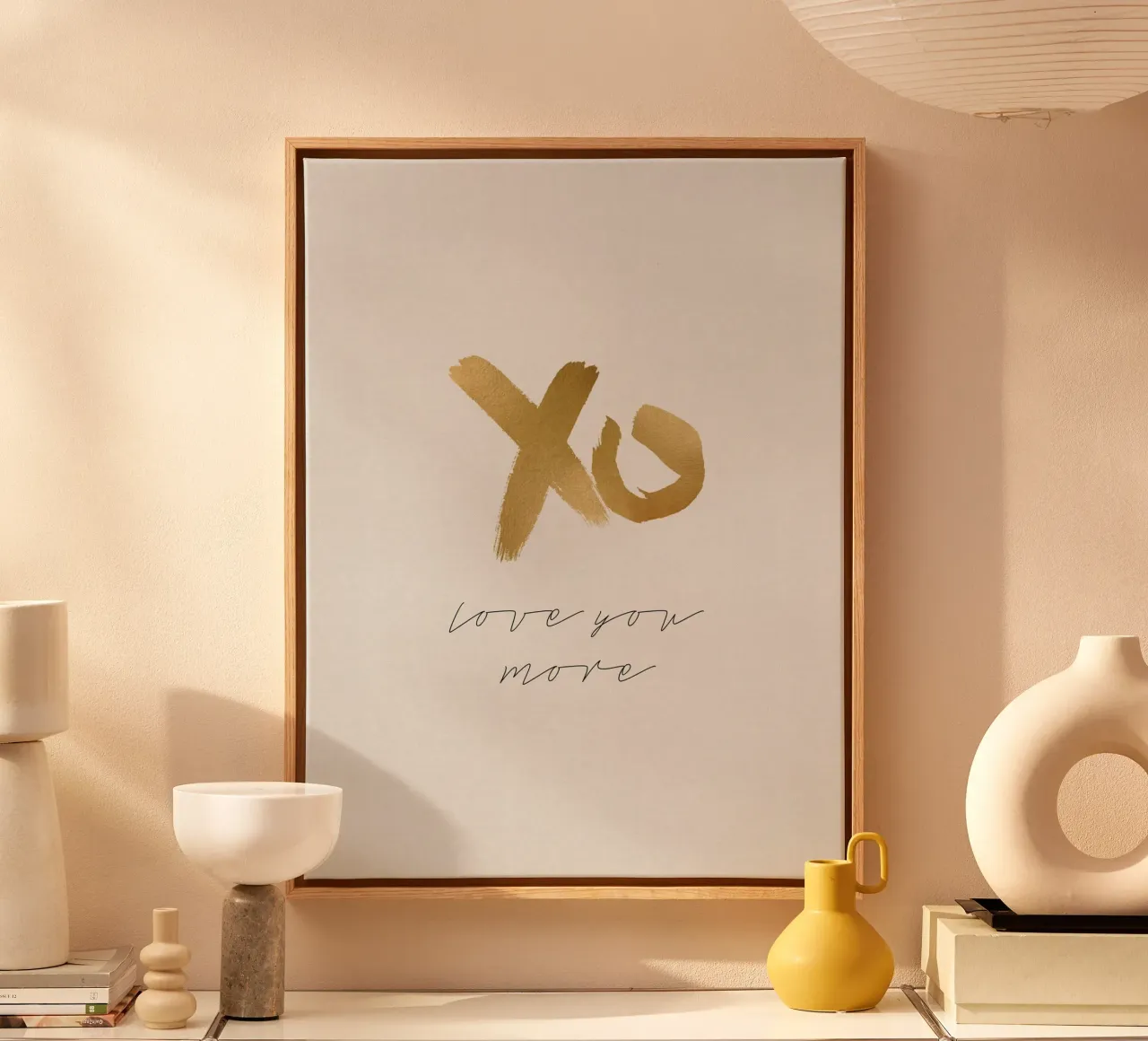 Love You More canvas by Orara Studio
