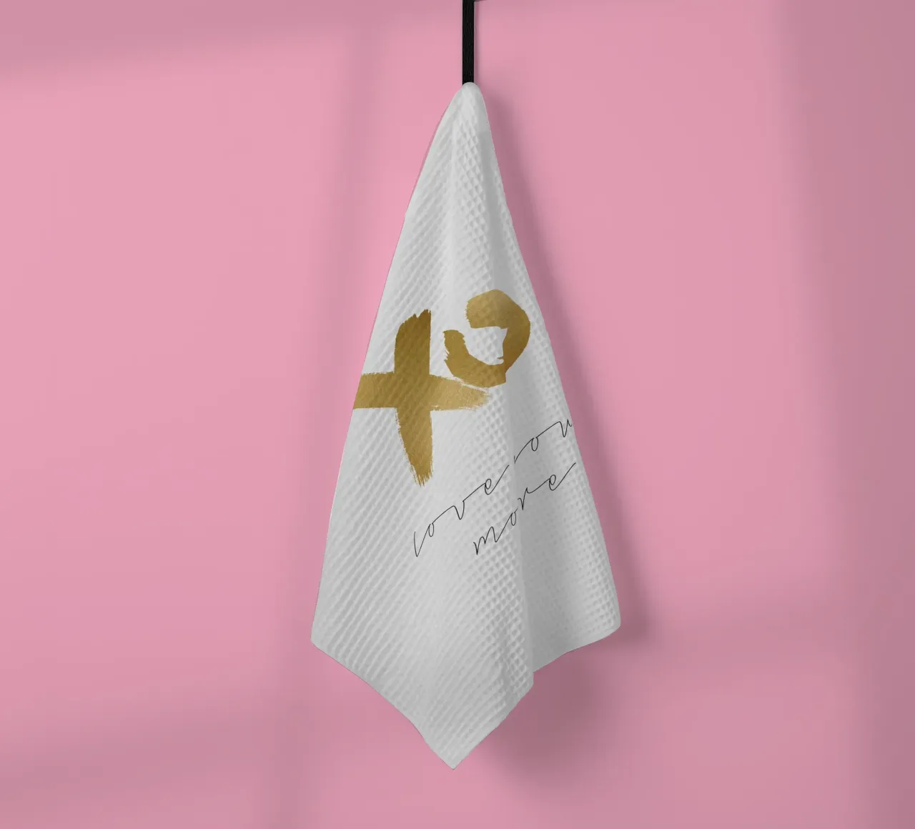 Je t'aime encore plus torchon de Orara Studio