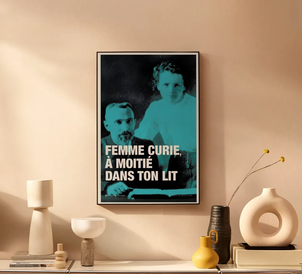 Curie plexiglass da Fists Et Lettres