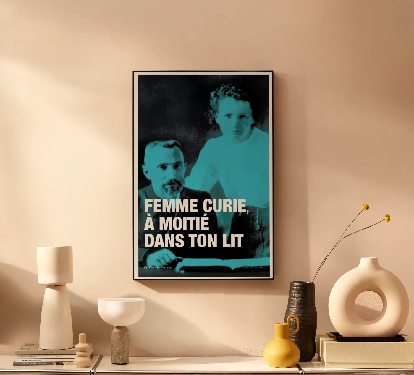 Curie acryl van Fists Et Lettres