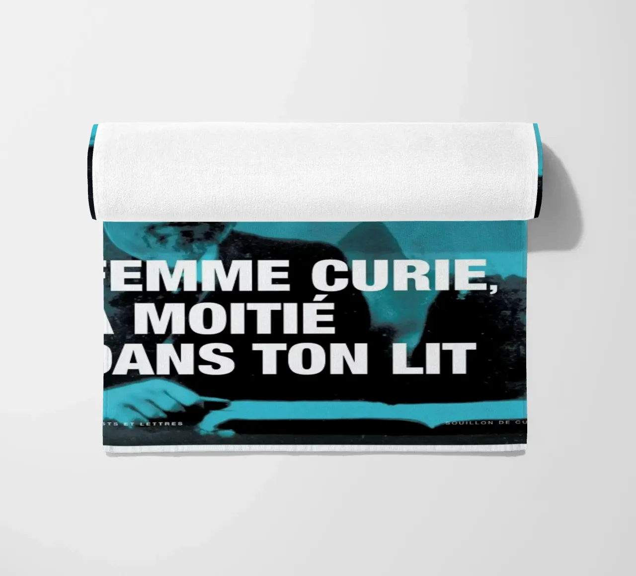 Curie Strandtuch von Fists Et Lettres