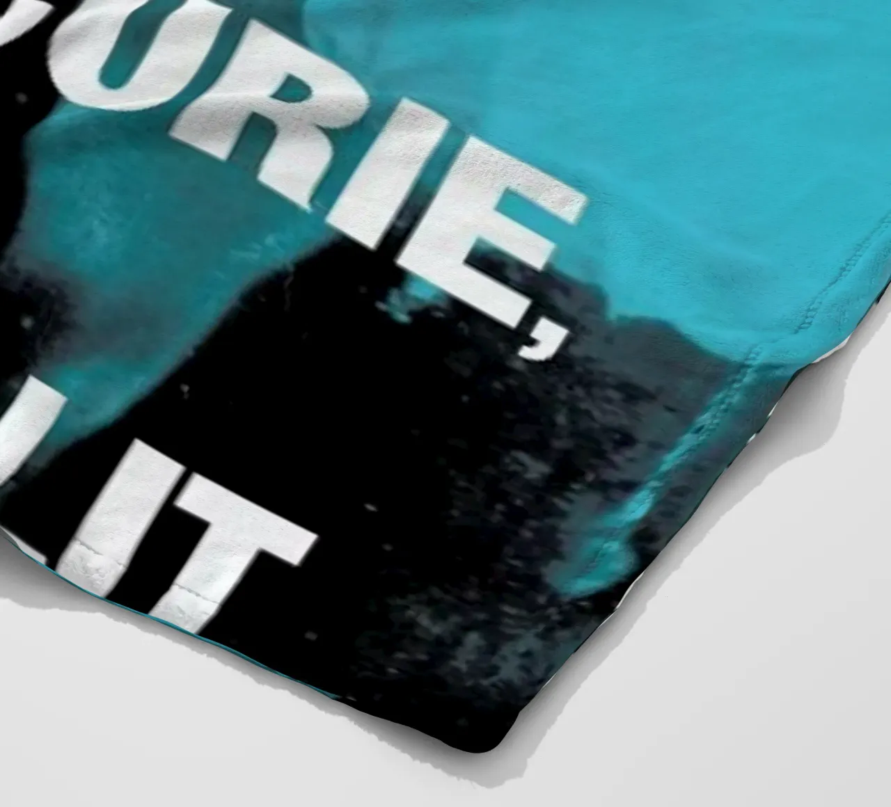 Curie fleece blanket by Fists Et Lettres