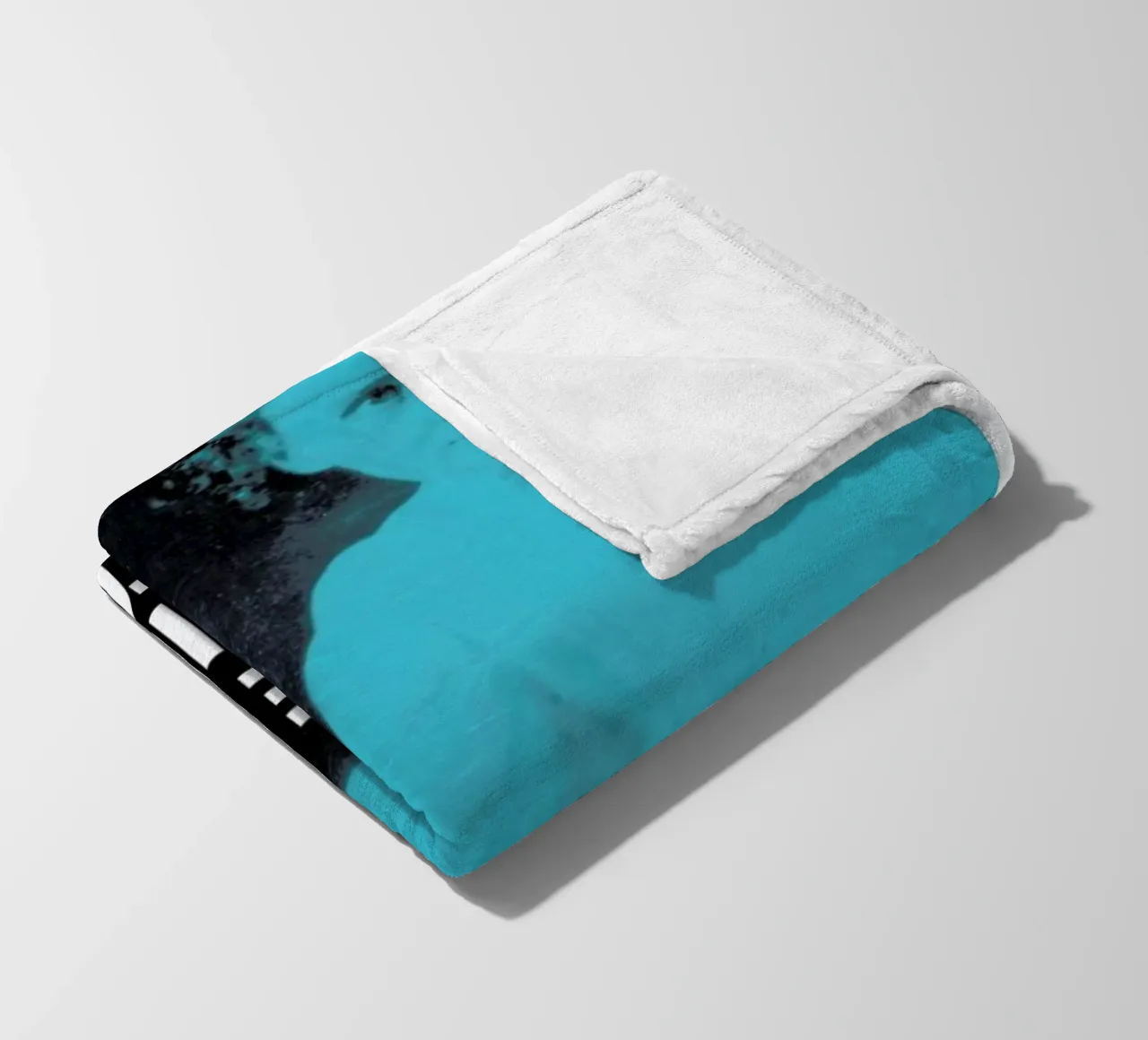 Curie fleece blanket by Fists Et Lettres