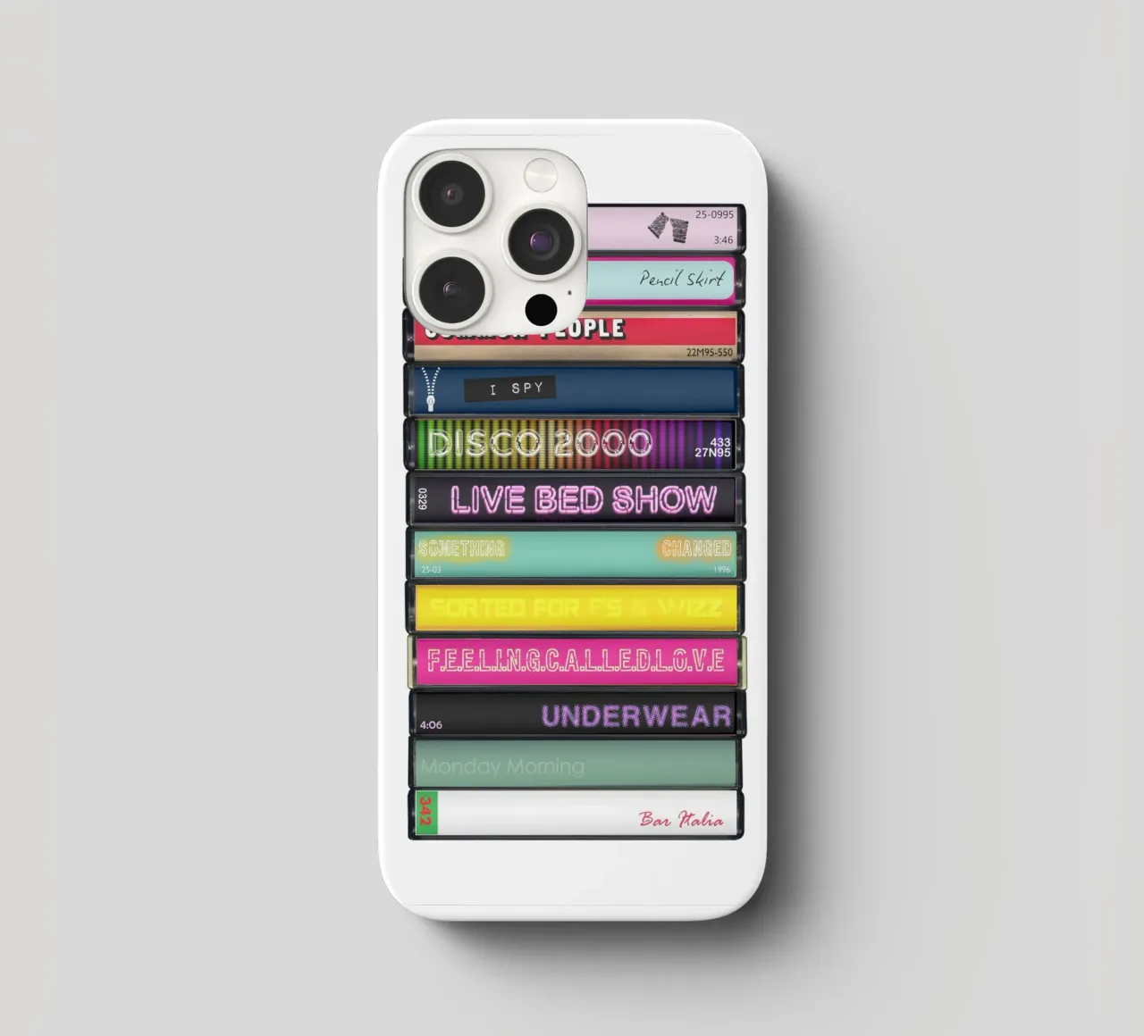 Pulp - Different Class - Cassette Print cover iphone da MrMustardPrints