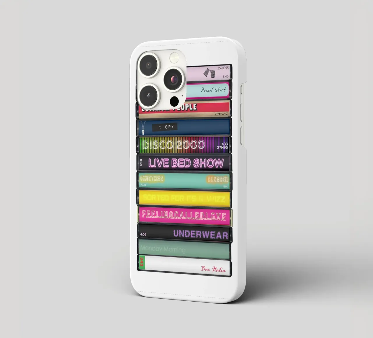 Pulp - Different Class - Cassette Print cover iphone da MrMustardPrints