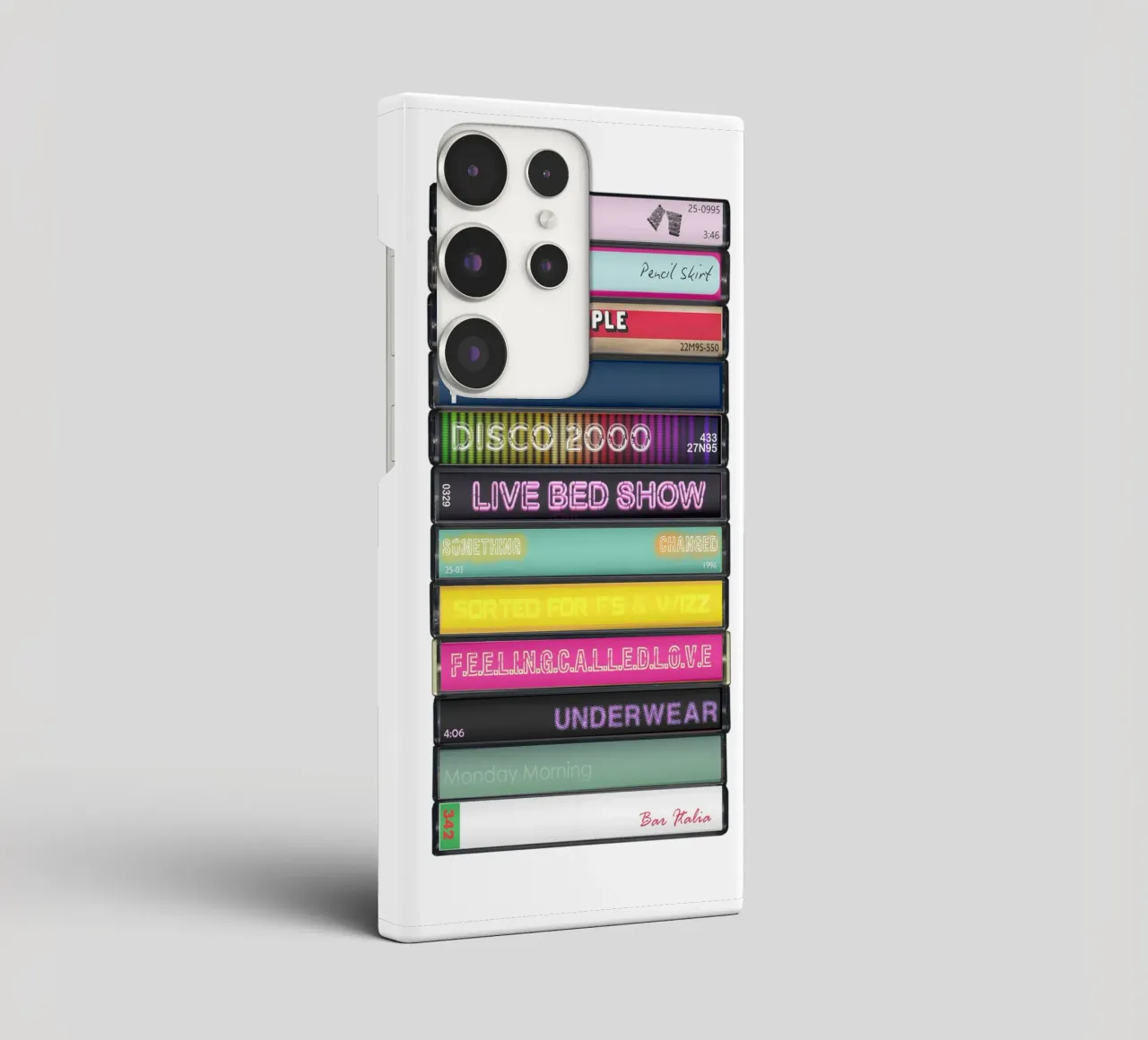 Pulp - Different Class - Cassette Print cover samsung da MrMustardPrints