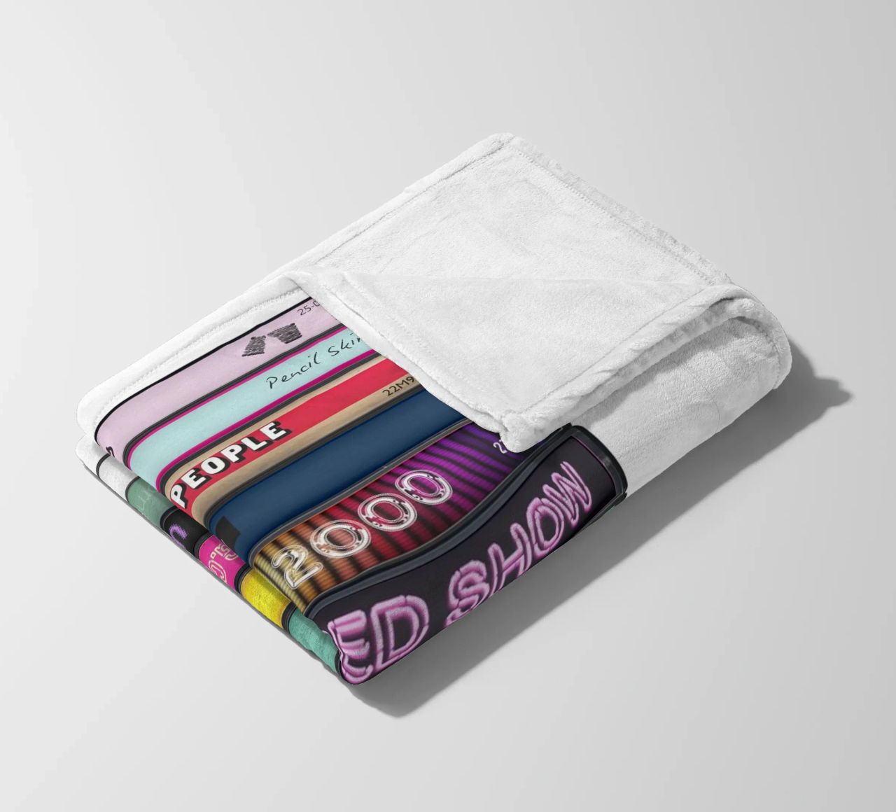 Pulp - Different Class - Cassette Print coperta in pile da MrMustardPrints