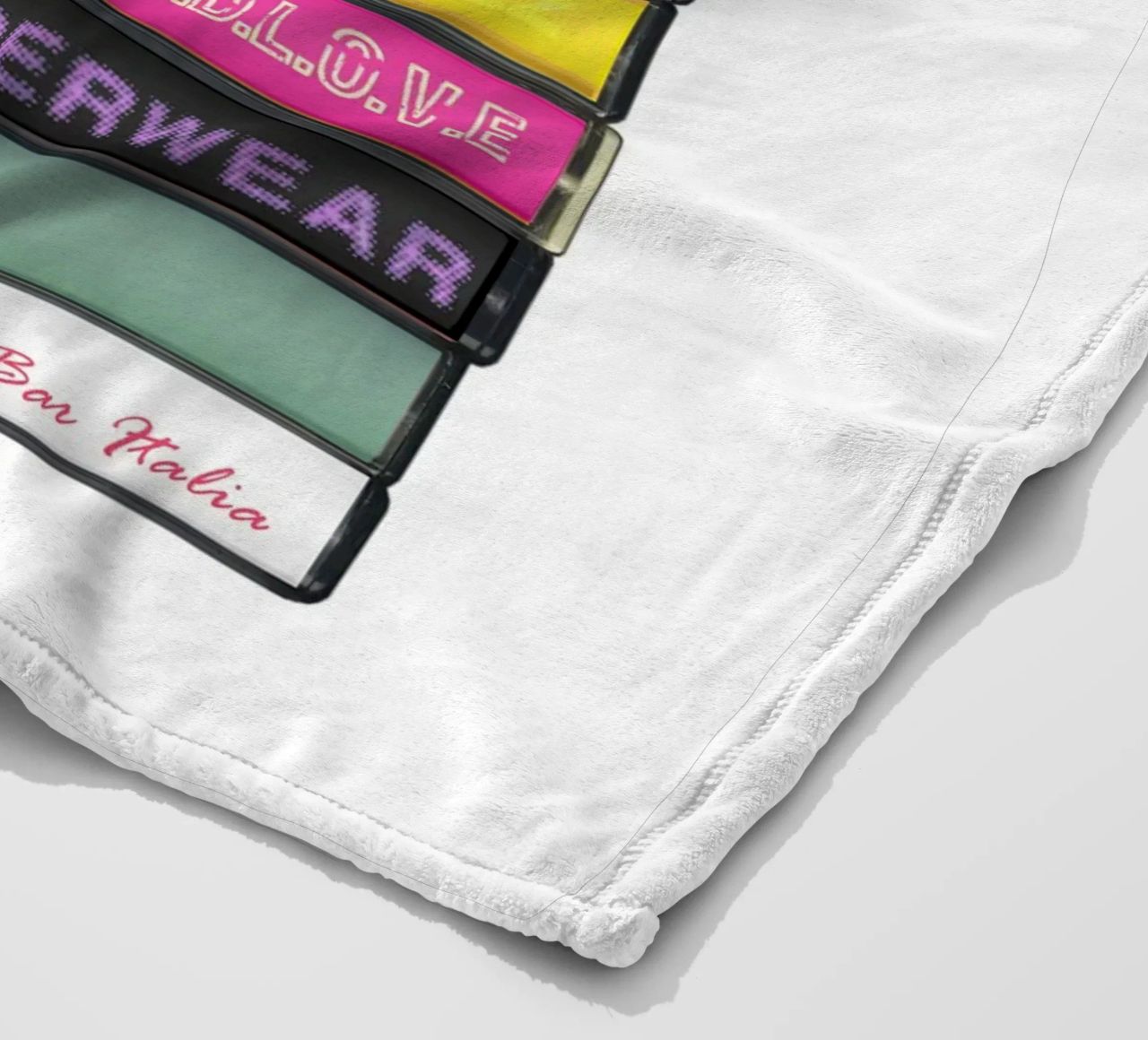 Pulp - Different Class - Cassette Print coperta in pile da MrMustardPrints
