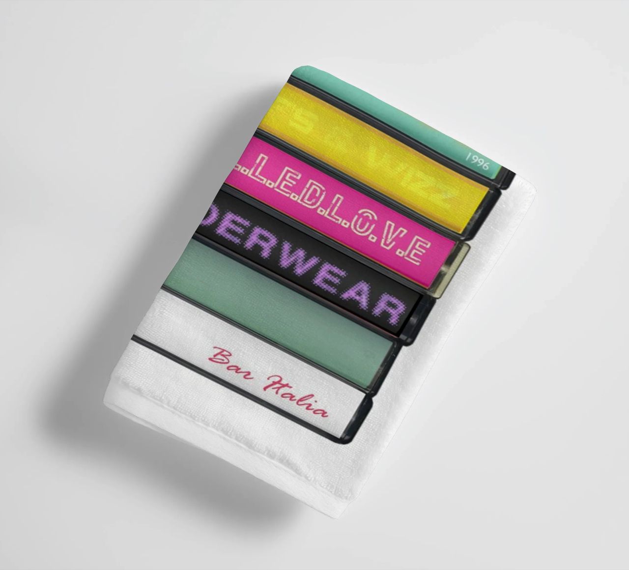 Pulp - Different Class - Cassette Print asciugamano da bagno da MrMustardPrints