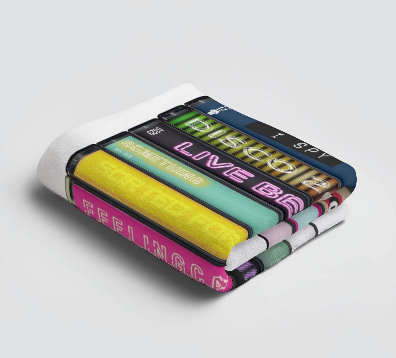 Pulp - Different Class - Cassette Print asciugamano da bagno da MrMustardPrints