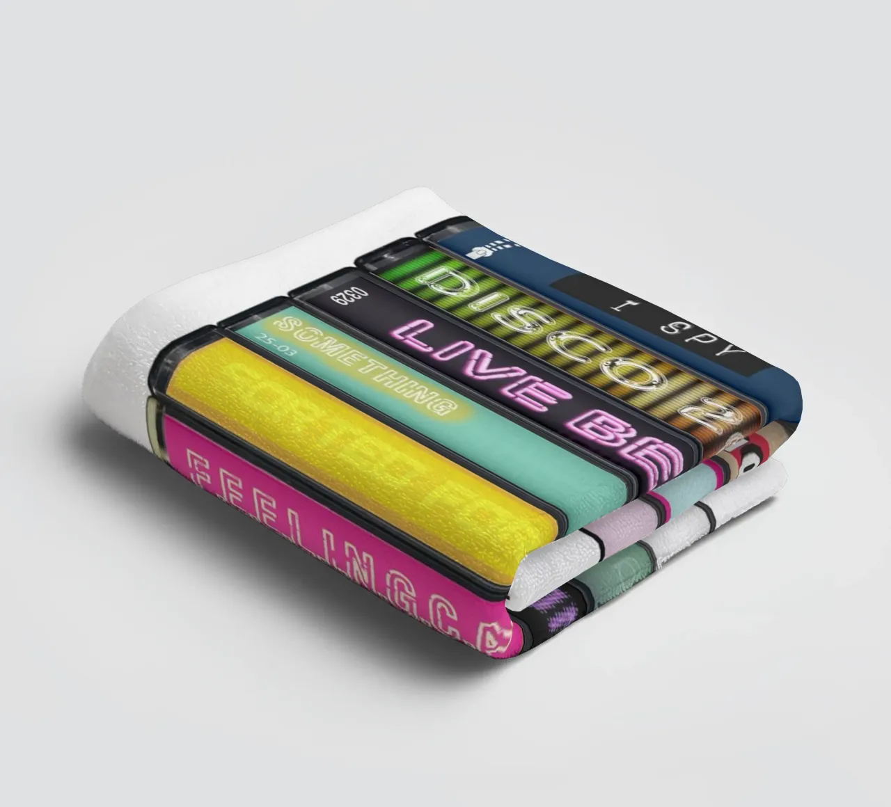 Pulp - Different Class - Cassette Print asciugamano da bagno da MrMustardPrints