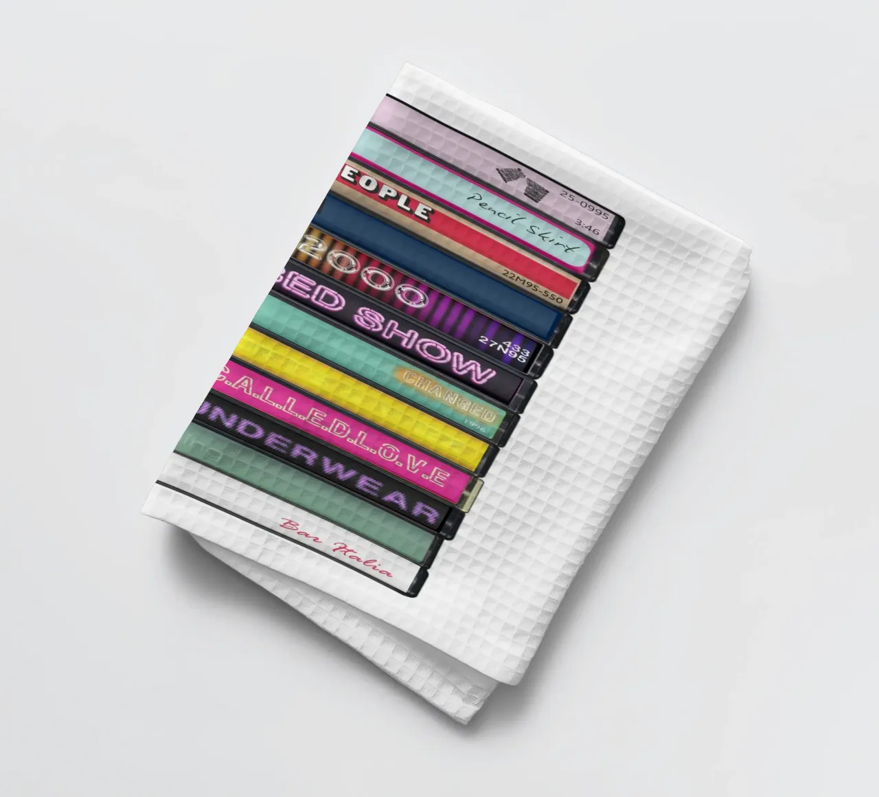 Pulp - Different Class - Cassette Print torchon de MrMustardPrints