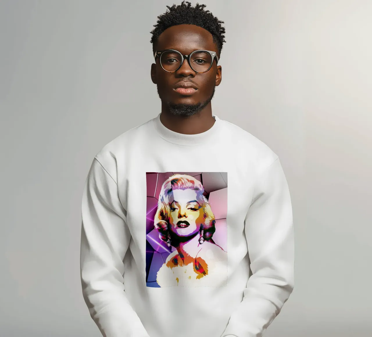 Colore di Monroe felpa da neonartroom