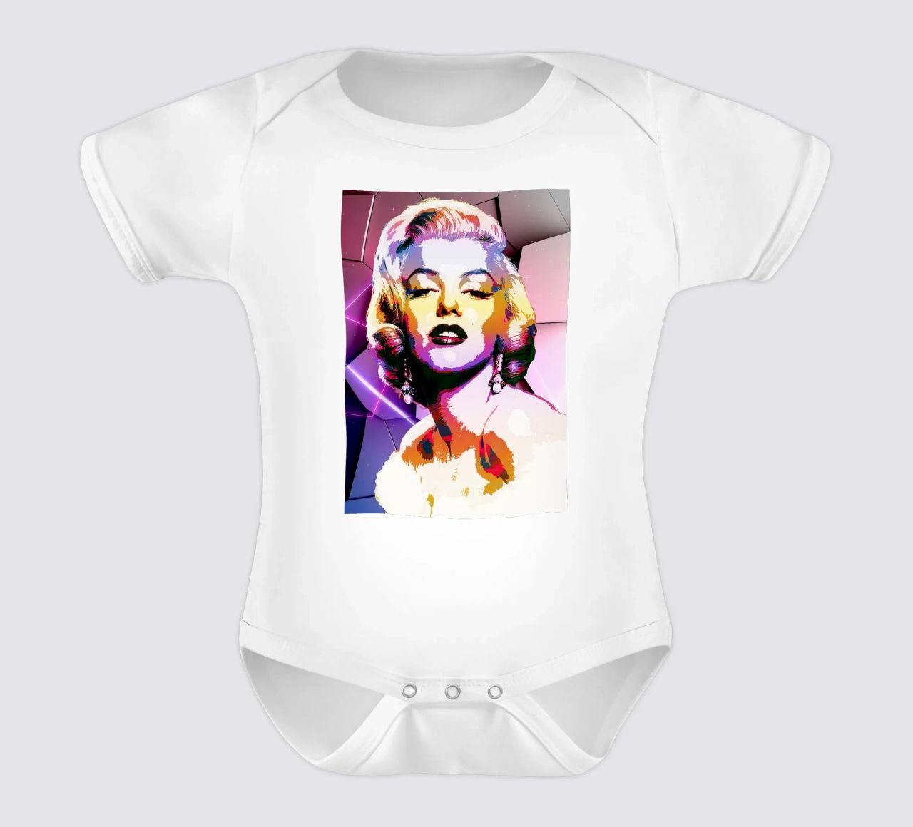 Colore di Monroe body neonato maniche corte da neonartroom
