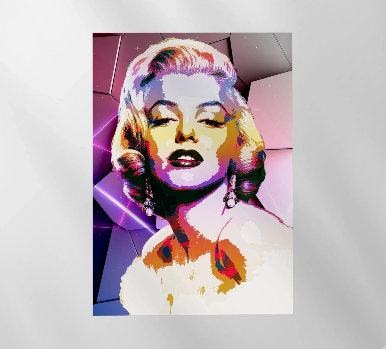 Colore di Monroe pellicola backlit da neonartroom