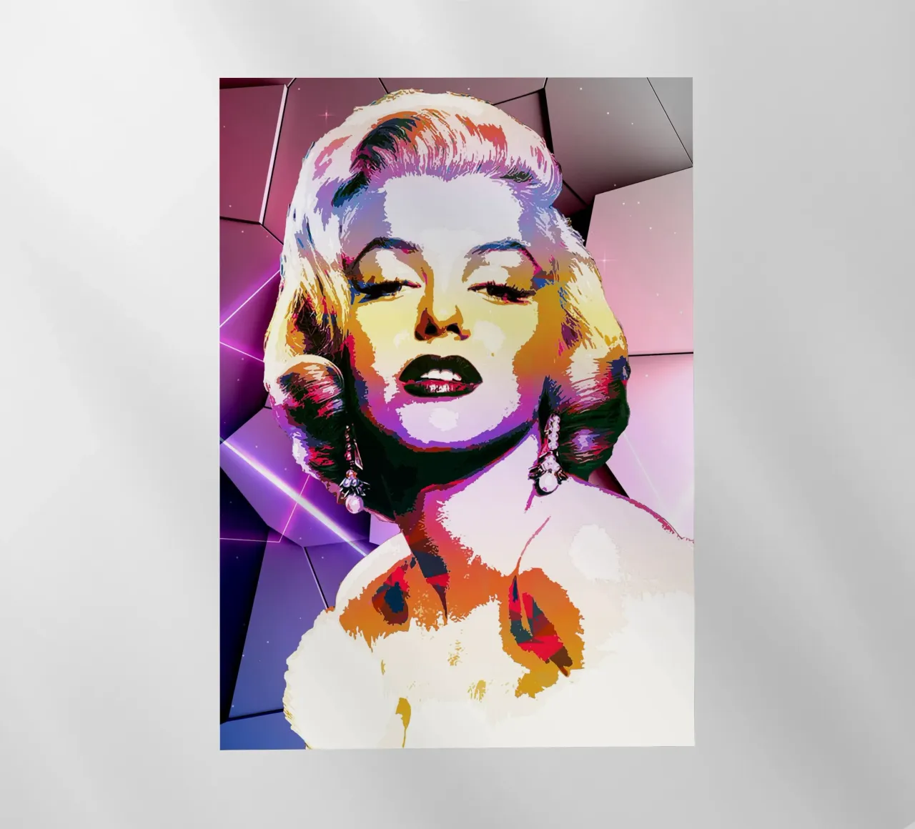 Colore di Monroe pellicola backlit da neonartroom