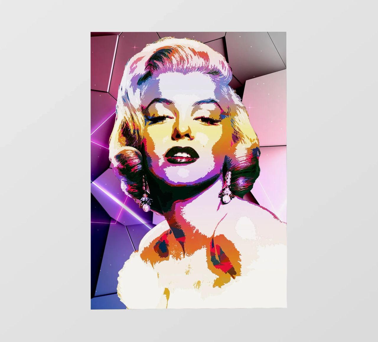 Colore di Monroe pellicola backlit da neonartroom
