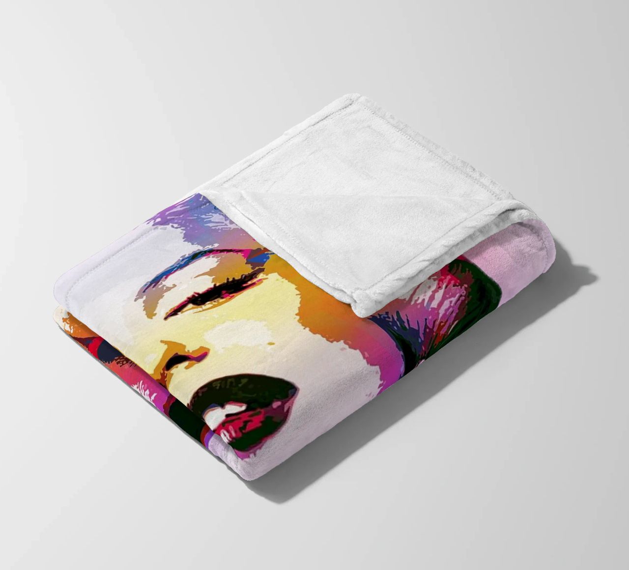 Colore di Monroe coperta in pile da neonartroom