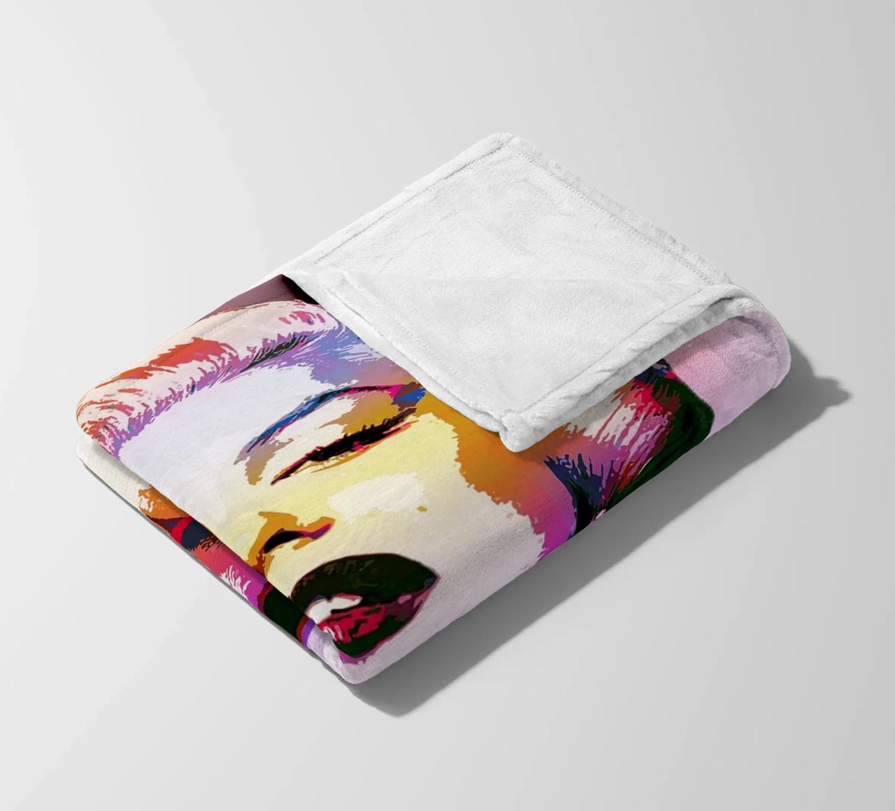 Colore di Monroe coperta in pile da neonartroom
