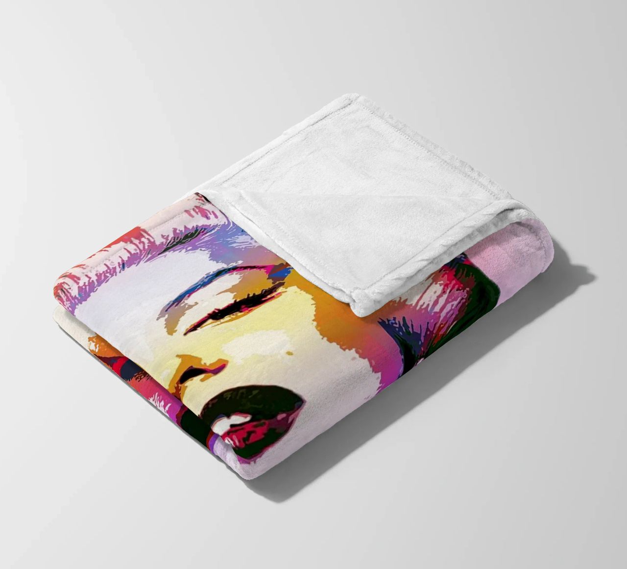 Colore di Monroe coperta in pile da neonartroom