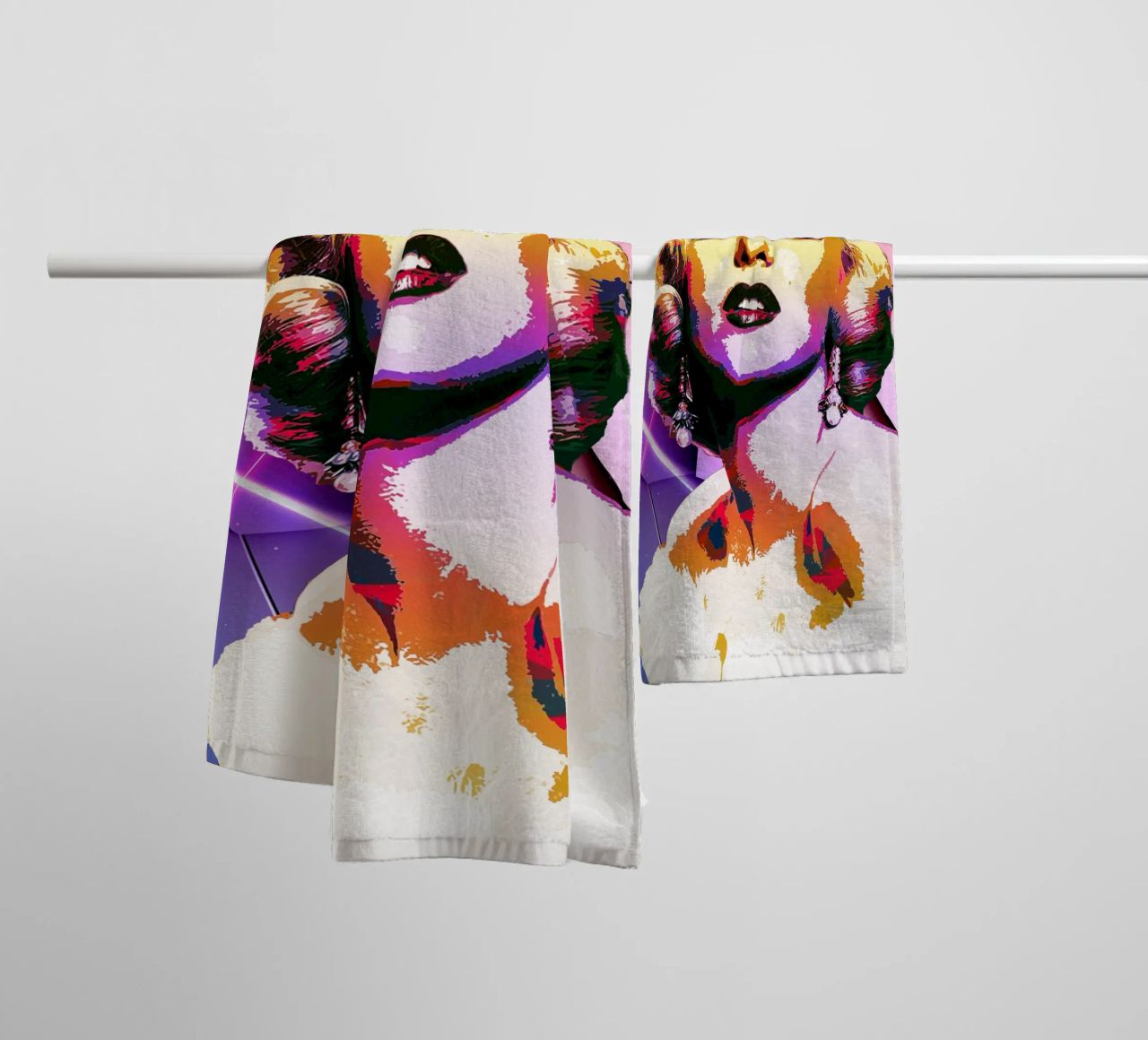 Colore di Monroe asciugamano da bagno da neonartroom