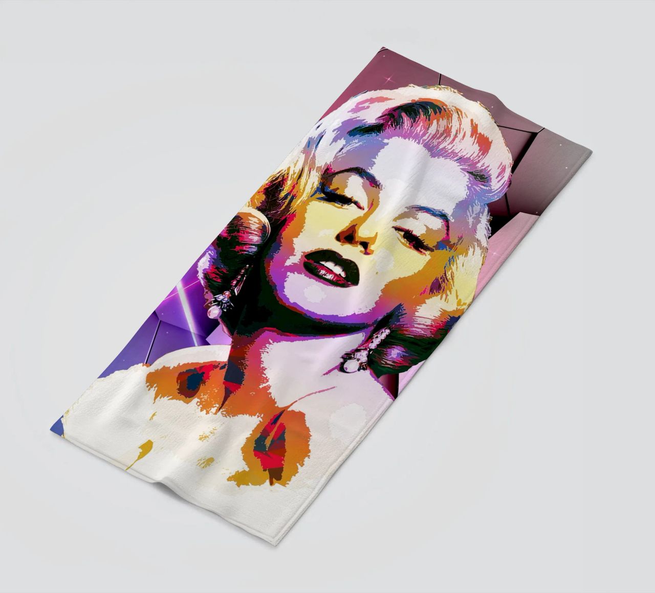 Colore di Monroe telo mare da neonartroom