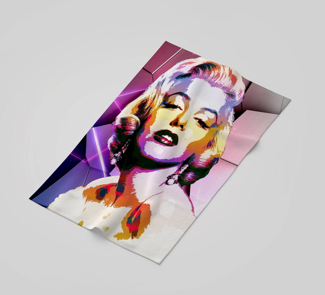 Colore di Monroe telo mare da neonartroom