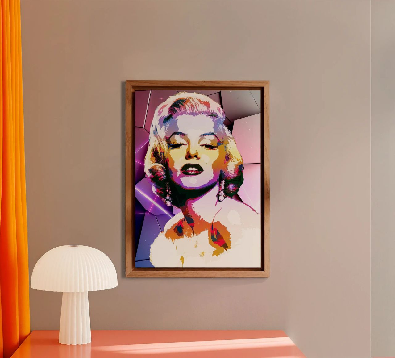 Colore di Monroe alluminio dibond da neonartroom