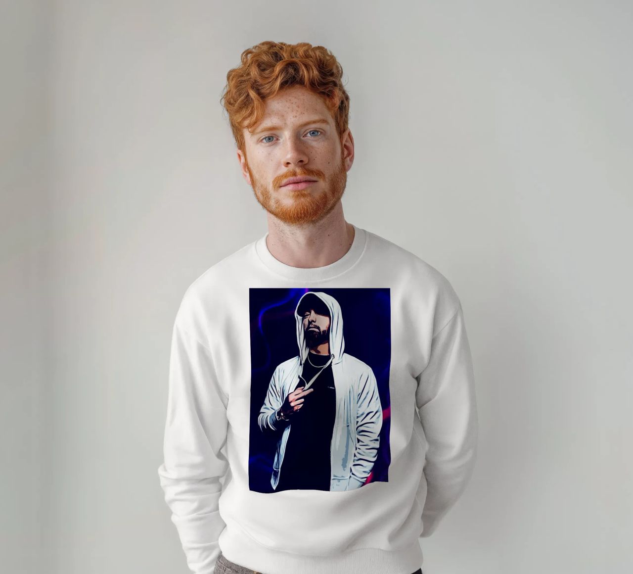 El arte de Eminem sudadera de neonartroom