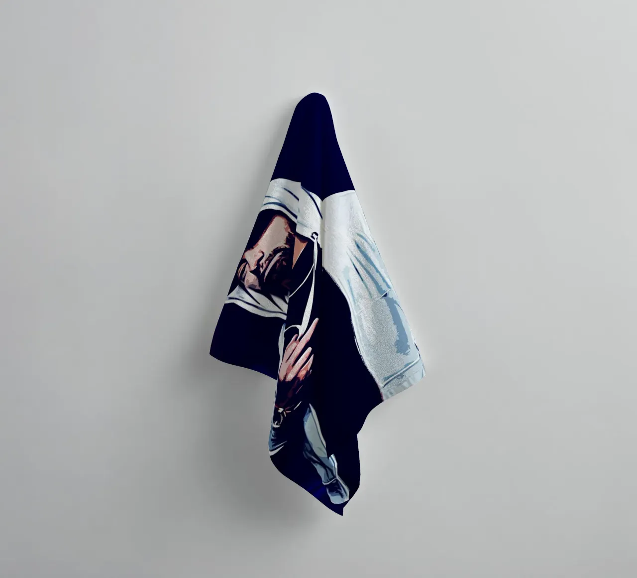 Art of Eminem towel by neonartroom