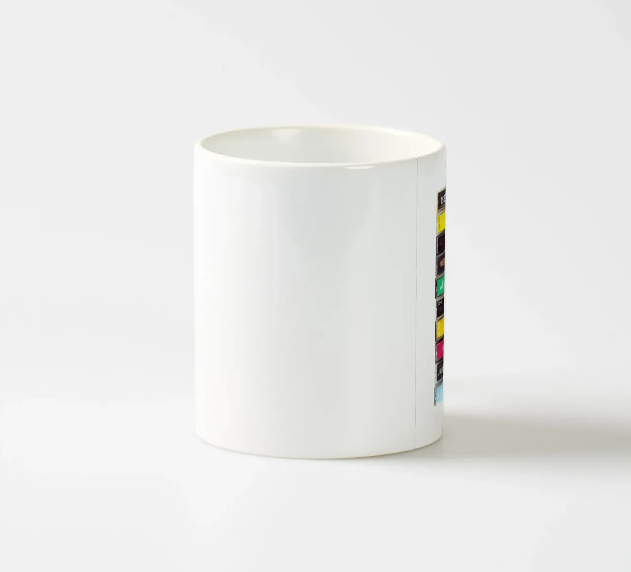 Radiohead - In Rainbows - Stampa su cassetta tazza in ceramica da MrMustardPrints